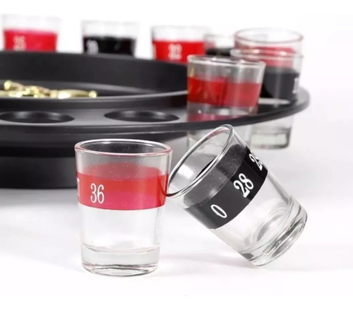 Juego Divertido Shots Roulette