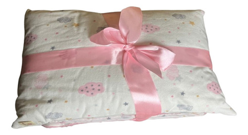 Manta Bebe Infantil + Almohada Cobija Suave Bebe Diseños