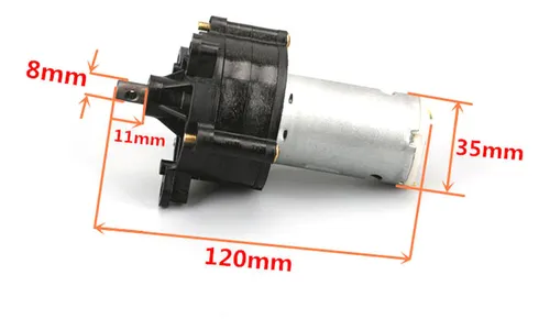 Dínamo De 12/24v Generador De Corriente Directa Manual