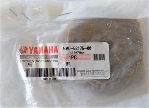 Engranaje De Distribución Yamaha Ybr125/ed Cod. 5vl-e2176-00