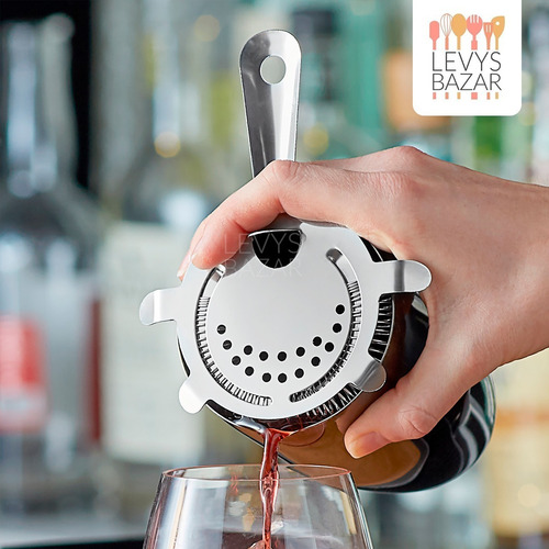 Imagen 5 de 9 de Set Kit Bartender Barman Coctelera Tragos Bebidas Acero Inox