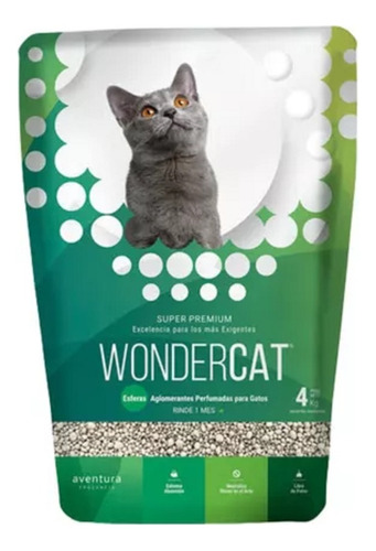 Wondercat Esferas Aglomerantes Sanitarias Gatos 4k