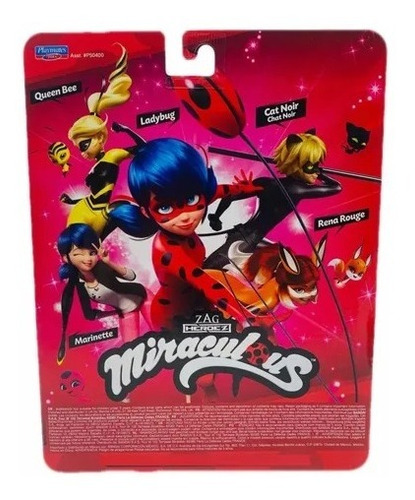 Miraculous Ladybug Lucky Charm Muñeca Mini Bandai