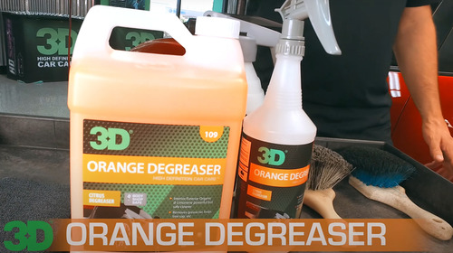 Imagen 6 de 8 de 3d Orange Degreaser Desengrasante Cítrico Concentrado 32oz