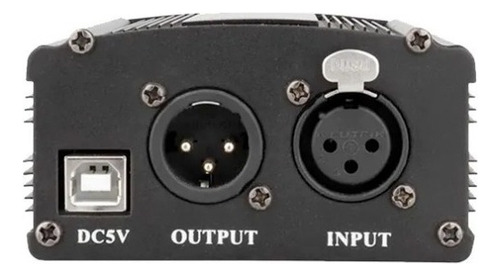 Phantom Power Usb Fonte 5 V Fonte 48 V Cable XLR P/ Micrófono - Waver