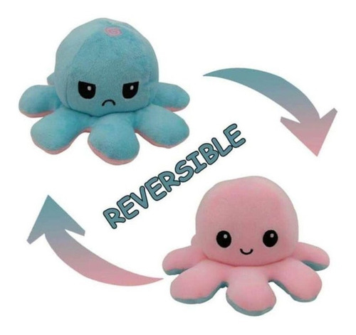 Peluche Pulpos Reversibles