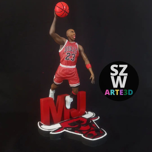 Estatua Michael Jordan Dunk 1:6