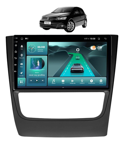 Central Multimidia Gol G6 Saviero Android 13 2gb Carplay 9p