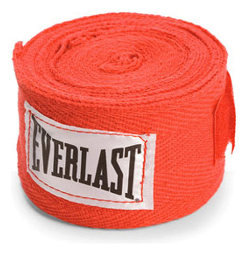 Par De Vendas De Boxeo Pro Everlast 304 X 5 Cm Color Rojo