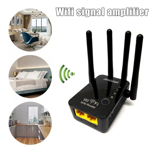Repetidor WiFi, amplificador de sinal sem fio, extensor R&c