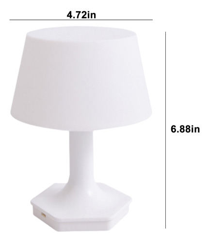 Lámpara De Mesita De Noche Con Sensor, 2 Lámparas Regulables