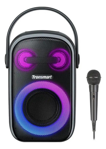 Micrófono Tronsmart Halo 110 Bocina Bluetooth Ipx6 De 60 W Color Negro