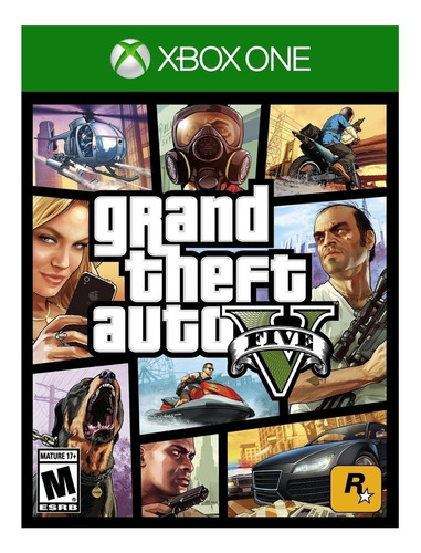 Imagen 1 de 5 de Grand Theft Auto V Standard Edition Rockstar Games Xbox One  Físico