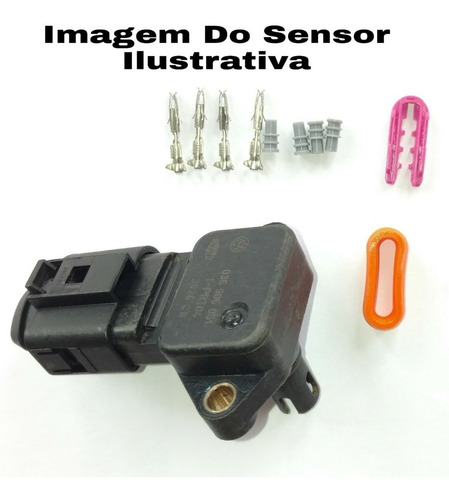 Conector Plug Sensor Temperatura Ar Ap Mi Gol Pandoo
