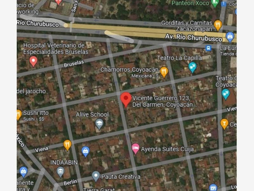 Imagen 11 de 24 de Casa En Del Carmen, Coyoacán Parl