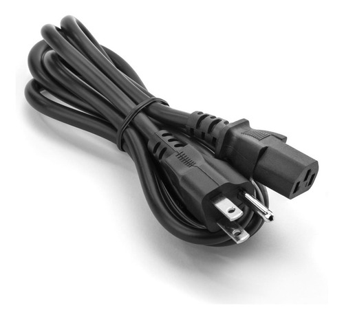 Cable De Poder Para Computadora 1.5 Mts
