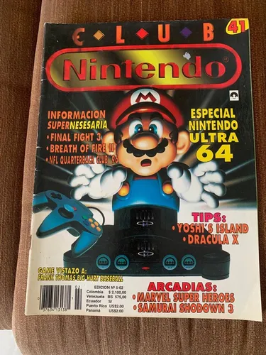 Revista Club Nintendo 41 (Usado)