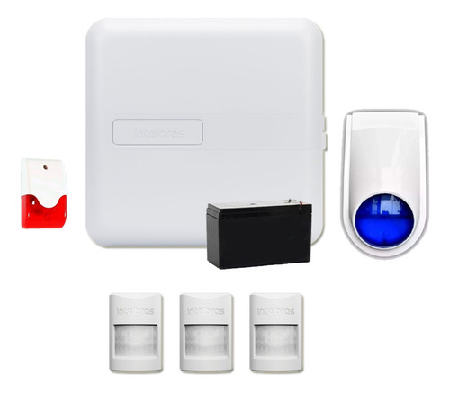 Kit Alarma Para Cablear Casa Hogar Intelbras