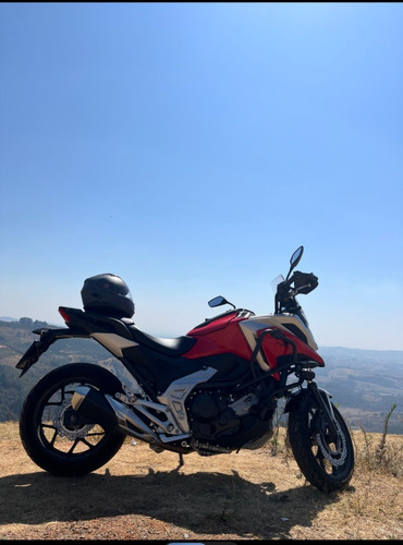 Moto Nc750x 2023 Já Equipada Protetor, Farol Miller E Bau