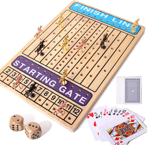 Juego De Mesa De Carrera De Caballos Juego De Carreras Mader