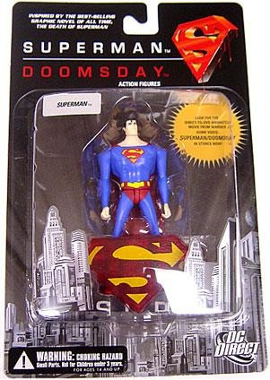 Figura De Acción Dc Superman Doomsday Superman Dc Direct