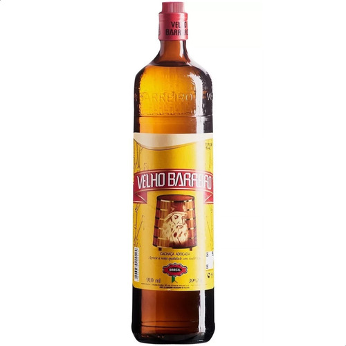 Licor Cachaca Velho Barreiro 910ml Aguardiente D Caña Brasil