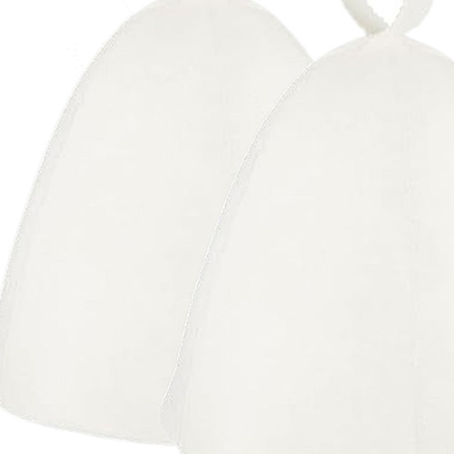 2 Gorros De Sauna, Gorros De , Gorros De 2 Piezas Blancas