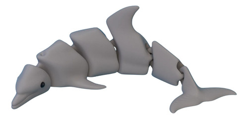 Figura Articulada Delfin - 16 Cm De Largo