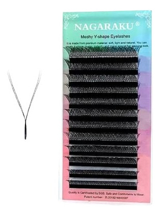 Extensiones Pestañas Mix Volumen Brasilero Yy Nagaraku 0.07d