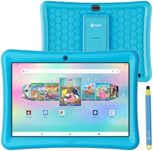 Contixo Kids Tablet K102, 10 Pulgadas Hd, Edades 3-7, Tablet