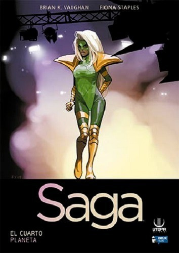 Saga, De Brian K. Vaughan. Serie Saga, Vol. 4. Editorial Utopia, Tapa Blanda, Edición 1 En Español, 2020