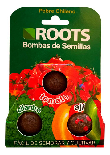 Bombas Semillas Pebre Chileno