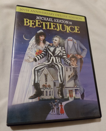 Pelicula Dvd Beetlejuice Original Coleccion Años 80s