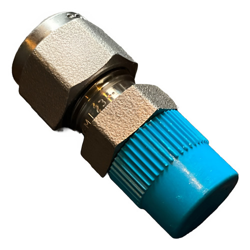 Conector Swagelok De Latón, 3/8 Od Tubo X 1/2 Npt Macho