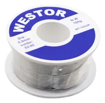 Comprar Rollo De Estaño 60\u002F40 0.8mm 100gr Wt-100gr Westor