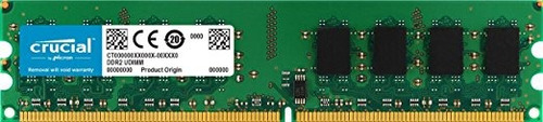 Crucial Technology Ct25664aa800 2 Gb 240-pin Dimm Ddr2 Pc2-6