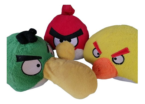 Peluches Angry Birds Y Un Rayo Mc Queen. Paquete. 