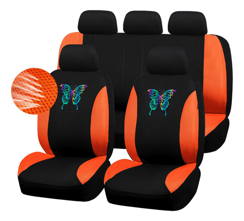 Car Pass Fundas De Asiento Universales De Malla De Aire 3d,