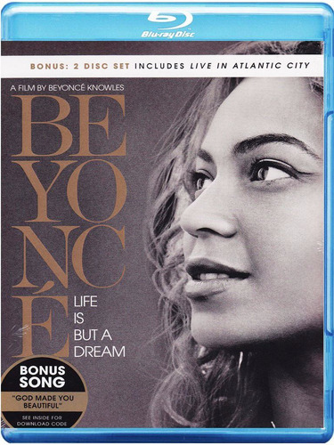 Blu-ray Beyonce Life Is But A Dream & Live In Atlantic City