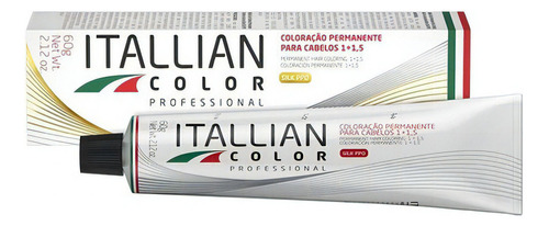  2 Itallian Hair Color - Tinta Color Silk 60gr Coloração Tom