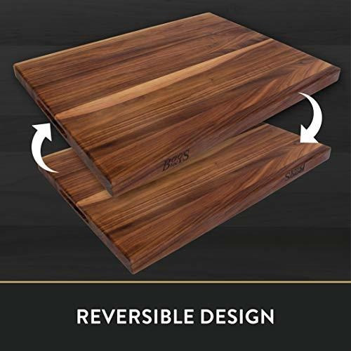 Imagen 3 de 6 de John Boos Wal-r02 Madera De Nogal Borde De Grano Reversible