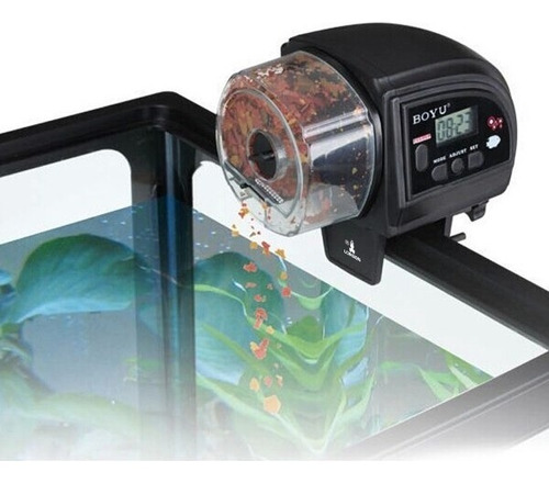 Alimentador Automático Aquario Digital Boyu Zw-82 Peixes