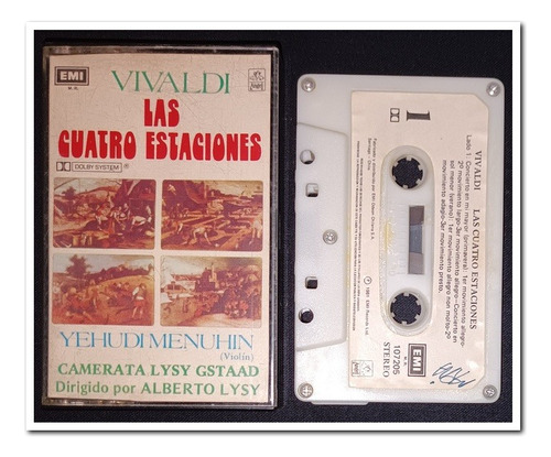 Vivaldi Las 4 Estaciones, Cassette