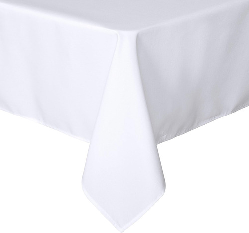 Mantel Rectangular Resistente A Manchas Y Arrugas, Lavable