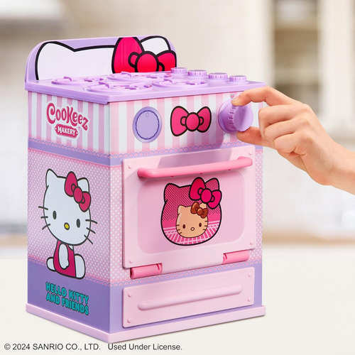 Cookeez Makery Hello Kitty Y Amigos Horno Mágico + Peluche Rosa Chicle