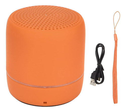 Cuifati Altavoz Bluetooth Portátil, Bluetooth 5.0 280hz-16kh Color Naranja 110v