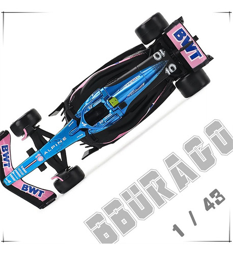 Para 2023 A523 #10 Bwt Alpine Pierre Gasly 1:43 F1 Auto