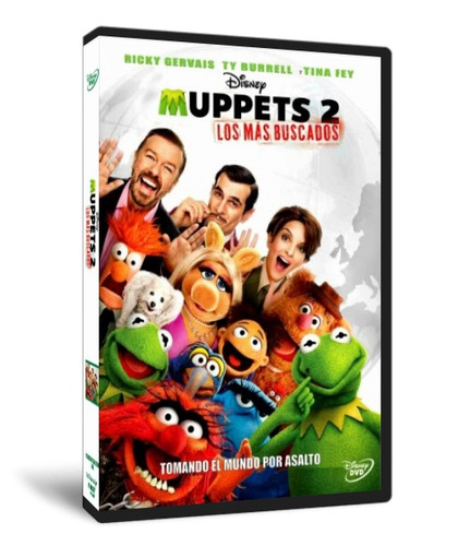 Muppets 2 Los Mas Buscados - Dvd - O