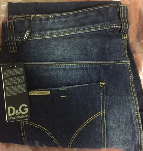 Jean Dolce & Gabbana Made In Italy Talle 36 D & G