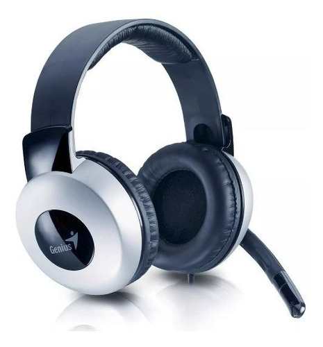 Imagen 1 de 9 de Auriculares Genius Hs-05a Control Volumen Microfono Headset